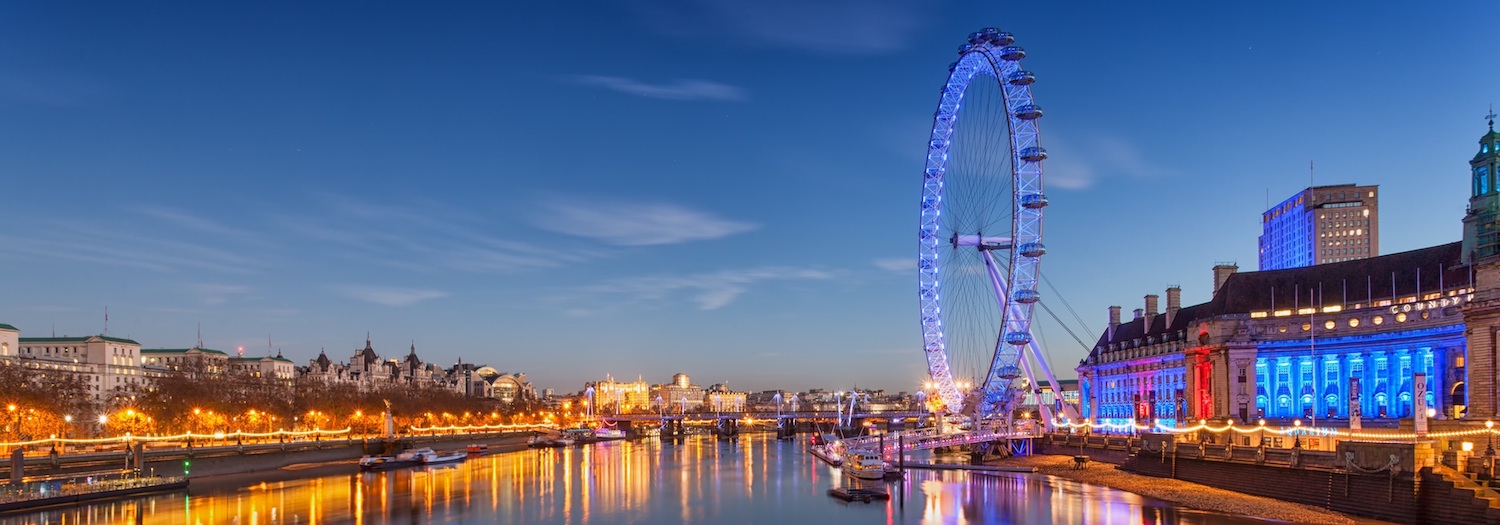 London eye background